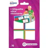 Image de àtiquette Ultra-résistante Avec Bordure - 44 X 64 Mm