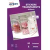 Image de Sticker Transparent Brillant - A4 - Jet D'encre