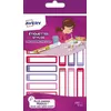Image de Bloc de 30 étiquettes pour stylo Avery Rose et Rouge