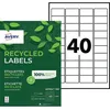 Image de Etiquette Blanche Laser Recyclée 457 X 254mm - Avery