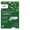 Image de Avery Recycled Labels - Papier recyclé - mat - adhésif permanent - micro-perforé - blanc - 63.5 x 33.9 mm 360 étiquette(s) (15 feuille(s) x 24 étiquettes adresses