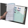 Image de Intercalaire pochette neutre multicolore A4 plastique 12 onglets - 1 jeu - Multicolore - Avery