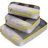 Image de Go Travel Packtasche Set, Organisateur de voyage, Jaune