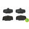 Image de 4 Plaquettes De Frein Ferodo Fdb707