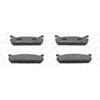 Image de 4 Plaquettes De Frein Ferodo Fdb654