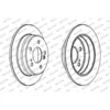 Image de 2 Disques De Frein Ferodo Ddf122