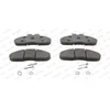 Image de 4 Plaquettes De Frein Ferodo Fvr791