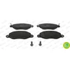Image de 4 Plaquettes De Frein Ferodo Fvr1461