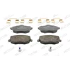 Image de 4 Plaquettes De Frein Ferodo Fdb1582