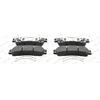 Image de 4 Plaquettes De Frein Ferodo Fdb1619
