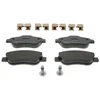 Image de 4 Plaquettes De Frein Ferodo Fdb1652