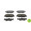 Image de 4 Plaquettes De Frein Ferodo Fdb1658