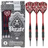 Image de Fléchettes Harrows Pirate pointe nylon Rouge 16GK