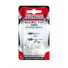 Image de 30 pointes de rechange pour fléchettes nylon Micro Tip blanches