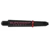 Image de Shaft Harrows Supergrip Carbon Court Noir/ Rouge