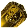 Image de Ailettes Harrows Prime 7526.Gold Skull