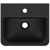 Image de Ideal Standard, Lavabo, Lave-mains Connect Air 40 x 35 cm noir mat E0307V3 (350 mm, 400 mm)