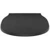 Image de Ideal Standard, Abattant WC, Siège WC Connect Air blanc Wrapover avec abaissement automatique noir mat E0368V3