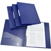 Image de Classeurs - A4 - 4 anneaux - Polypro - Bleu - Dos 35mm - Lot de 4