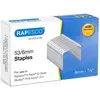 Image de Rapesco, Attaches, Agrafes galvanisées 53/6mm (5.000 pièces) (5000x)