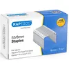 Image de Rapesco, Attaches, Agrafes galvanisées 53/8mm (5.000 pièces) (5000x)