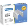 Image de Boite De 5000 Agrafes 26/6 Galvanisé Pour Agrafeuse -rapesco