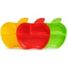 Image de Munchkin, Vaisselle + couverts pour enfants, assiette p'tite pomme