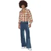 Image de Pantalon Homme Patchwork - Bleu - L