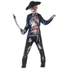 Image de Costume Enfant Pirate Zombie Luxe - Noir - M