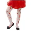 Image de paire de collants blanc ensanglanté 6-12ans fille - smiffys 45623