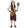 Image de Déguisement de guerrière de Viking pour fille - 10-12 ans
