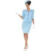 Image de Déguisement hôtesse de l'air femme Medium