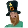 Image de Chapeau Et Barbe Leprechaun Saint Patrick - Vert