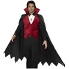 Image de Costume Vampire Rouge Et Noir - Rouge - M