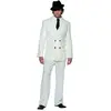 Image de Déguisement gangster blanc homme Medium