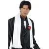 Image de Écharpe blanche gangster Taille Unique - Déguisements et fêtes