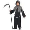 Image de Costume Enfant Faucheur De La Mort - Gris - 7/9 ans