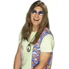 Image de Perruque hippie adulte Taille Unique