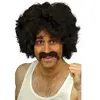 Image de Ensemble de perruque et moustache rétro pour homme