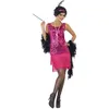 Image de Costume Charleston Paillettes Fuschia - Fuchsia - XL