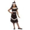 Image de déguisement amérindienne fille - 7/9 ans - marron - smiffys 41096m