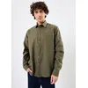 Image de GARMENT DYED OXTOWN RELAXED FIT SHIRT par Barbour Vert L Accessoires