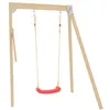 Image de Bras de portique 1 balançoire rouge pour maisonnette modulable en bois FSC®