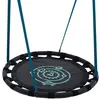 Image de Balançoire nid D85 cm pour portique h190-250 cm noir et bleu