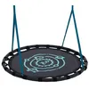 Image de Balançoire nid D120 pour portique h190-250 cm noir et bleu