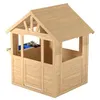 Image de Maisonnette cabane enfant en bois FSC® avec cuisine extérieure CUBBY