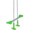 Image de Balançoire Vis-à-vis avec collier pour poutre bois rond D10 cm vert