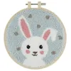 Image de Kit Punch Needle Lapin Blanc   Idéal débutant   Trimits(...) -