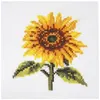 Image de Mini Kit de Point de Croix Tournesol 10 x 14,7 cm   Trimits(...) - Tournesol Jaune