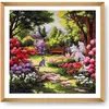 Image de Kit de Point de Croix Jardin Extra-Large 49,2 x 47 cm   Trimits - Kit Broderie Extra-Large Idéal pour les Passionnés(...) -